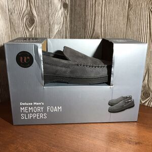 Wayland Square Slippers Deluxe Men's Memory Foam Size Small 6-7 Father's Day NEW